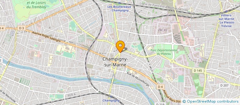 localisation de l'entreprise MADAME RAISSA PAUL JOSEPH à CHAMPIGNY-SUR-MARNE