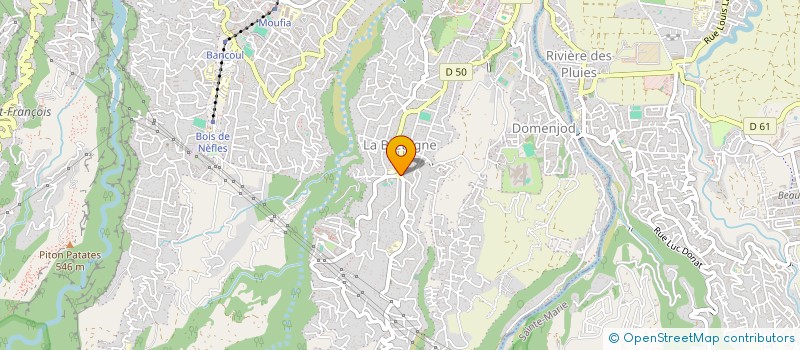 localisation de l'entreprise MADAME RAISSA VEFOUR  LE TAMPON