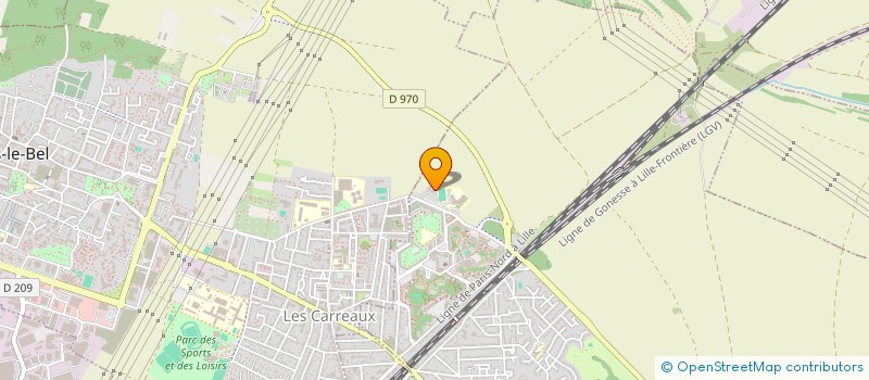 localisation de l'entreprise MADAME RAISSATOU TRAORE à GONESSE