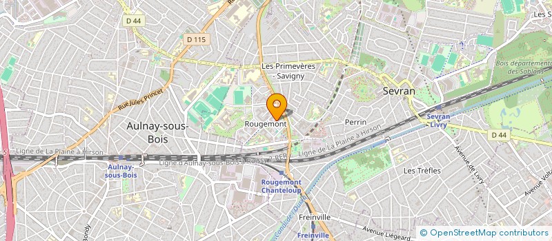 localisation de l'entreprise MADAME RAJA BELTAIEF à SEVRAN