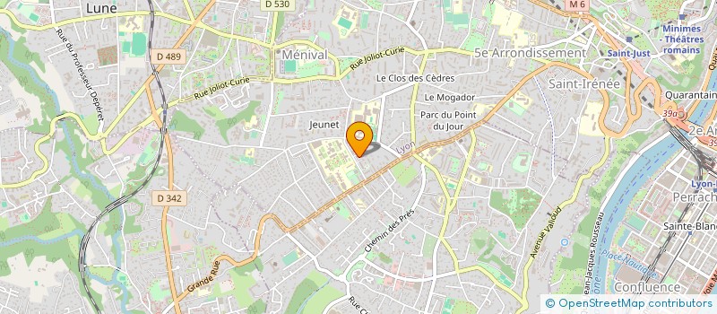 localisation de l'entreprise MADAME RAJA KHEMIRI à LYON