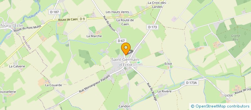 localisation de l'entreprise MADAME RAJA KOUBBAN  CAUMONT-SUR-AURE