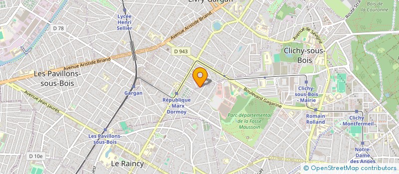 localisation de l'entreprise MADAME RAJA LAMLIHI  LIVRY-GARGAN