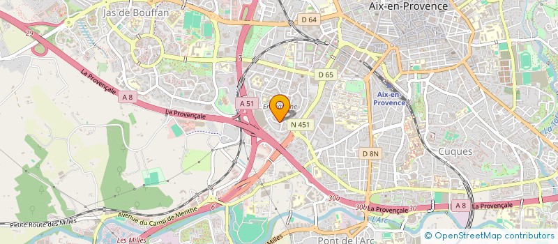 localisation de l'entreprise MADAME RAJA MEJRI à AIX-EN-PROVENCE