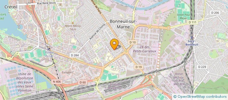 localisation de l'entreprise MADAME RAJAA HAMSOU  BONNEUIL-SUR-MARNE