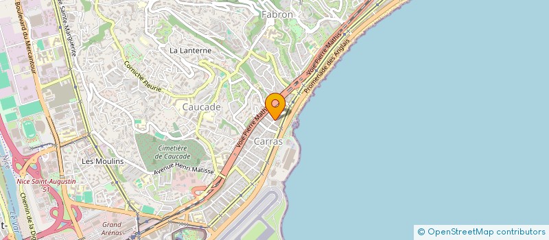 localisation de l'entreprise MADAME RAJAA JABLI à NICE