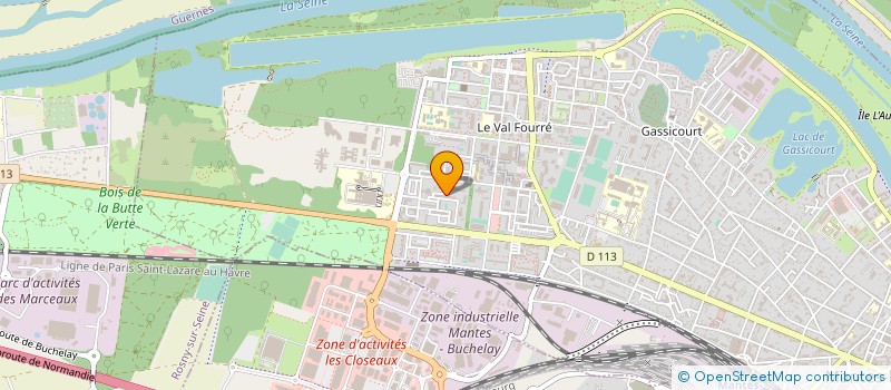 localisation de l'entreprise MADAME RAJAA NIENG  MANTES-LA-JOLIE