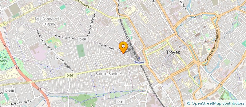 localisation de l'entreprise MADAME RAJAA SELLAK à TROYES