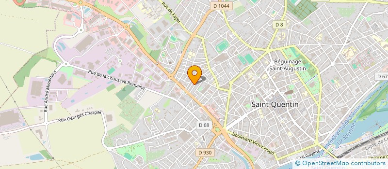 localisation de l'entreprise MADAME RAJAE BOUDOUMA à SAINT-QUENTIN