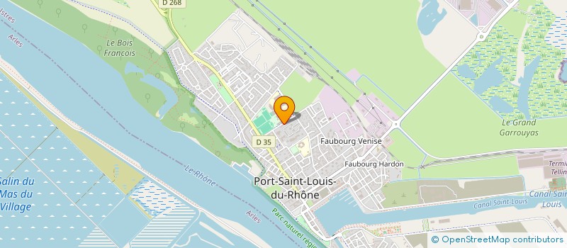 localisation de l'entreprise MADAME RAJAE OUNASSER à PORT-SAINT-LOUIS-DU-RHONE