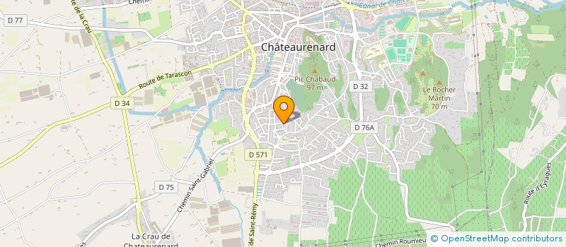 localisation de l'entreprise MADAME RAJAE ZNIDA  CHATEAURENARD