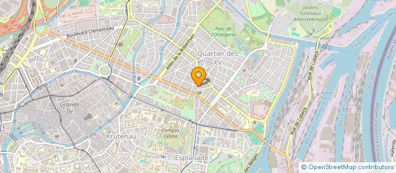 localisation de l'entreprise MADAME RAJANI TURLETSKY à STRASBOURG