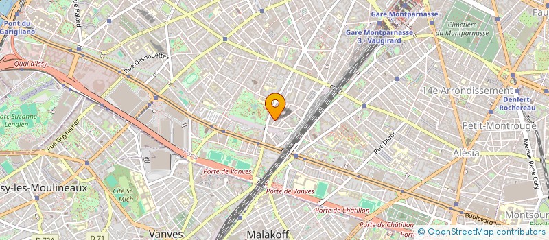 localisation de l'entreprise MADAME RAKY KEITA  PARIS