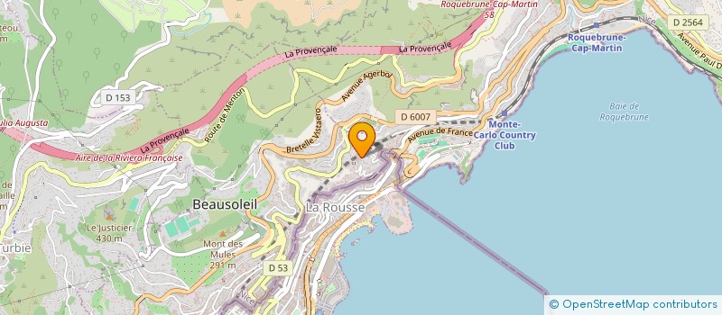 localisation de l'entreprise MADAME RAKYA ESSOUFYANI  BEAUSOLEIL