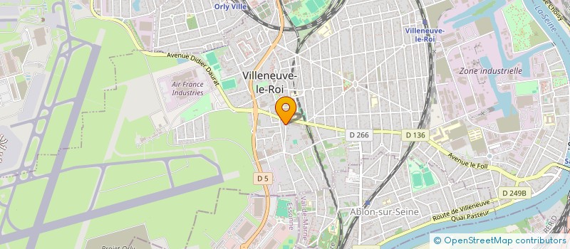 localisation de l'entreprise MADAME RALIA MARZOUK à VILLENEUVE-LE-ROI
