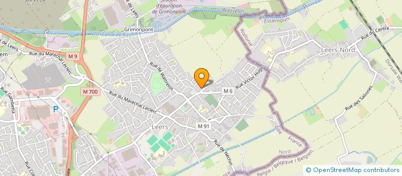 localisation de l'entreprise MADAME RALIDA ZOUGGAGH  LEERS