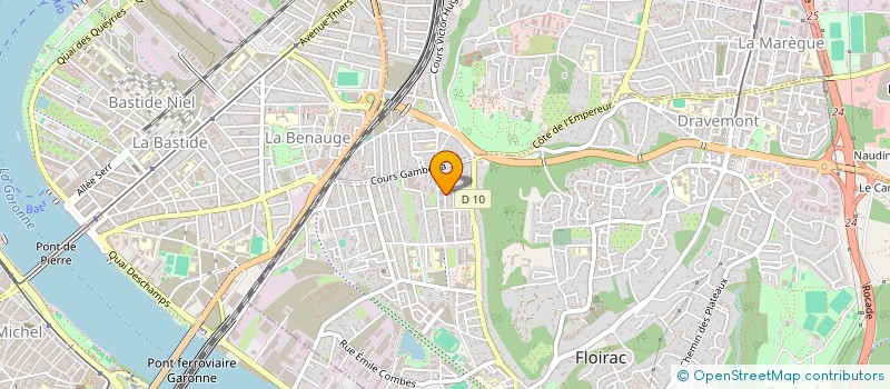 localisation de l'entreprise MADAME RALISA HAMACHE à FLOIRAC