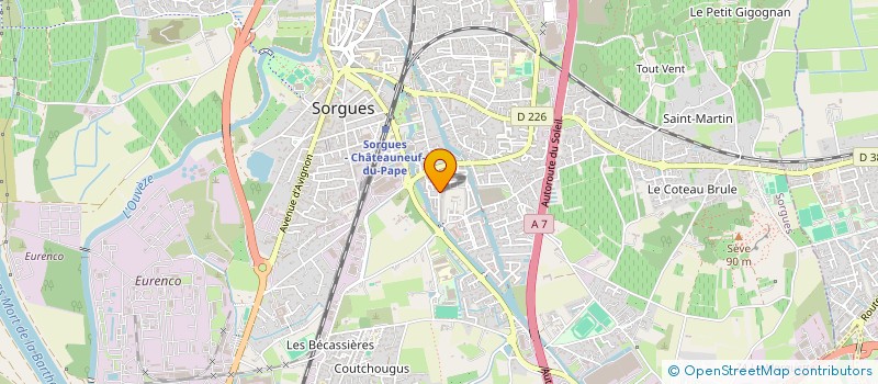 localisation de l'entreprise MADAME RALITSA ANGELOVA  SORGUES