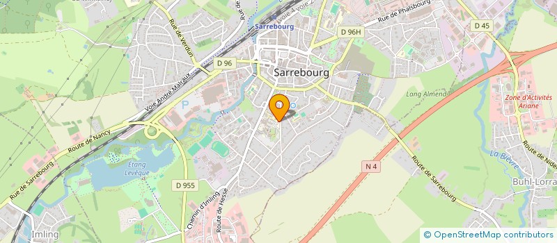 localisation de l'entreprise MADAME RALUCA ANDREEA SIDA à SARREBOURG