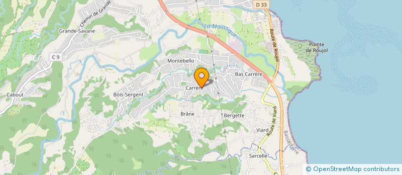 localisation de l'entreprise MADAME RALUCA CIOARA à PETIT-BOURG
