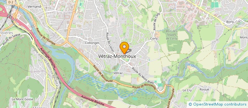 localisation de l'entreprise MADAME RALUCA COSMINA COVACI  VETRAZ-MONTHOUX