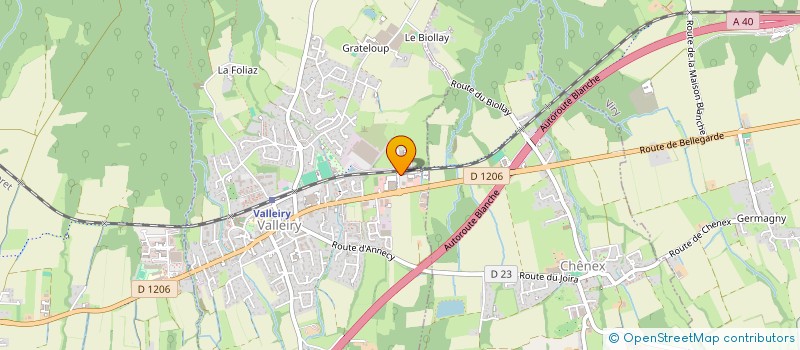 localisation de l'entreprise MADAME RALUCA ELENA TUBUCANU  VALLEIRY