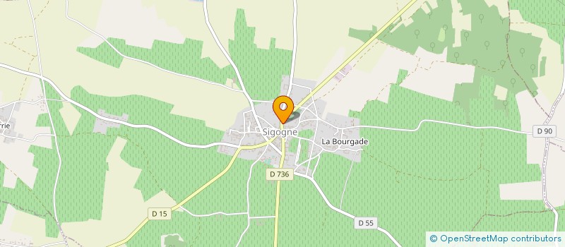 localisation de l'entreprise MADAME RALUCA IORDACHE à SIGOGNE