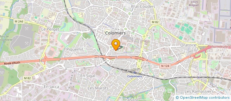 localisation de l'entreprise MADAME RALUCA ROSU à COLOMIERS