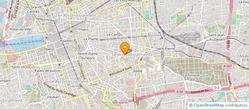 localisation de l'entreprise MADAME RAMAHANDRIDONA à MARSEILLE