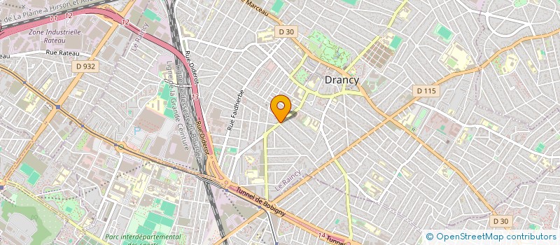 localisation de l'entreprise MADAME RAMANDIP SNC  DRANCY