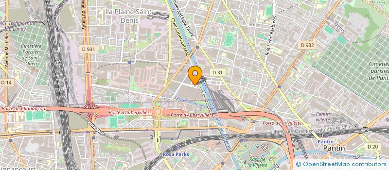localisation de l'entreprise MADAME RAMATA BATHILY à AUBERVILLIERS