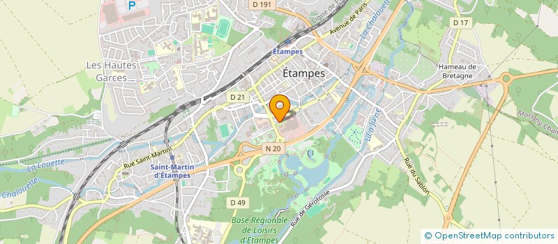 localisation de l'entreprise MADAME RAMATA BELLA DIALLA à ETAMPES