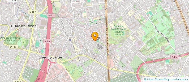 localisation de l'entreprise MADAME RAMATA DIALLO  CHEVILLY-LARUE