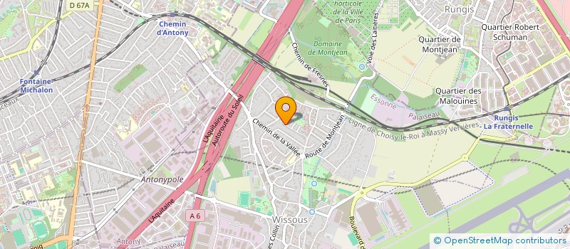 localisation de l'entreprise MADAME RAMATA KEBE à WISSOUS