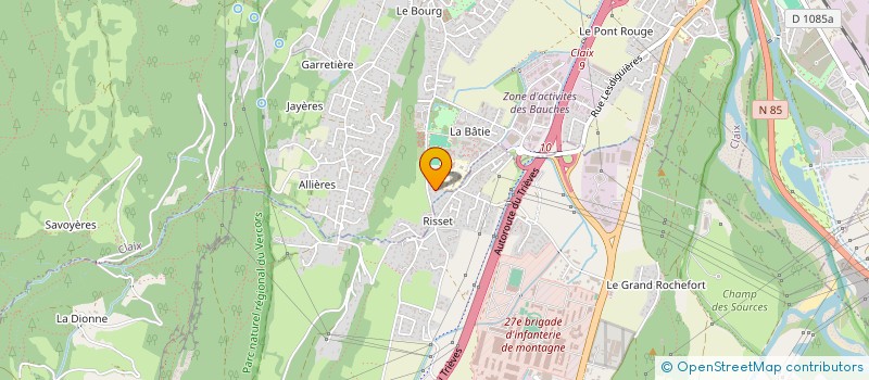 localisation de l'entreprise MADAME RAMATA KEITA  ECHIROLLES