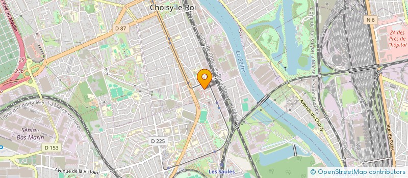 localisation de l'entreprise MADAME RAMATA NDOM  CHOISY-LE-ROI