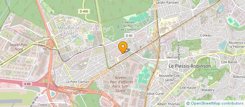 localisation de l'entreprise MADAME RAMATA TAMEGA à CLAMART