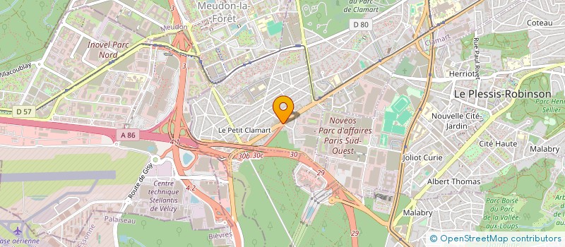 localisation de l'entreprise MADAME RAMATOU MEITE à CLAMART
