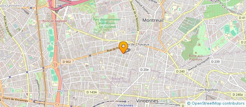 localisation de l'entreprise MADAME RAMATOULAYE COULIBALY à MONTREUIL