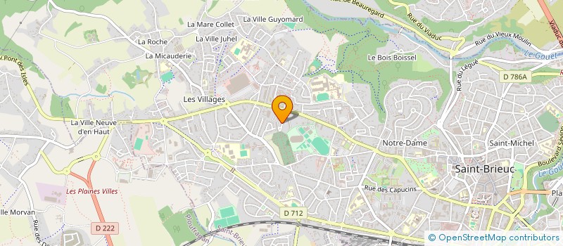 localisation de l'entreprise MADAME RAMATOULAYE NDIAYE à SAINT-BRIEUC