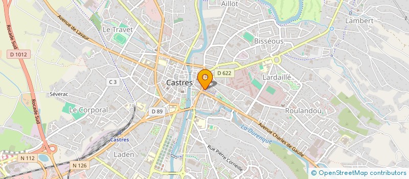 localisation de l'entreprise MADAME RAMHONA BELHASSEN à CASTRES