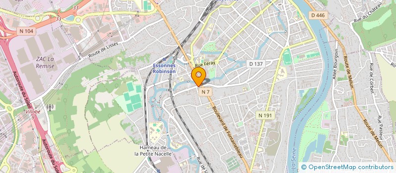 localisation de l'entreprise MADAME RAMIA BALA à CORBEIL-ESSONNES