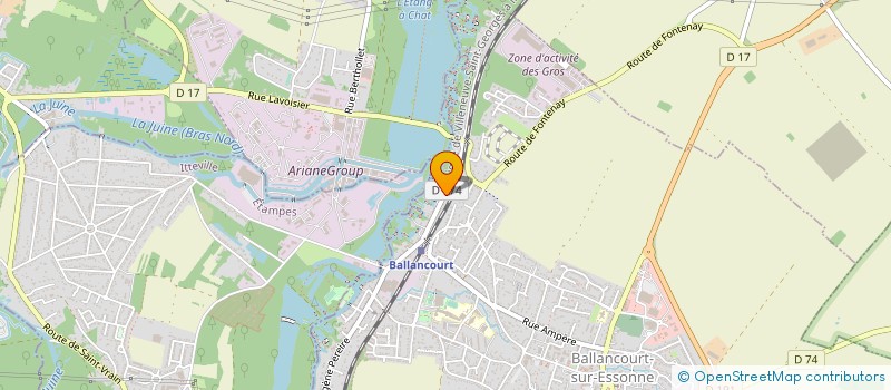 localisation de l'entreprise MADAME RAMINDER KAUR  BALLANCOURT-SUR-ESSONNE