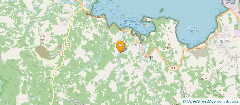 localisation de l'entreprise MADAME RAMLATI BOURA  M'TSANGAMOUJI