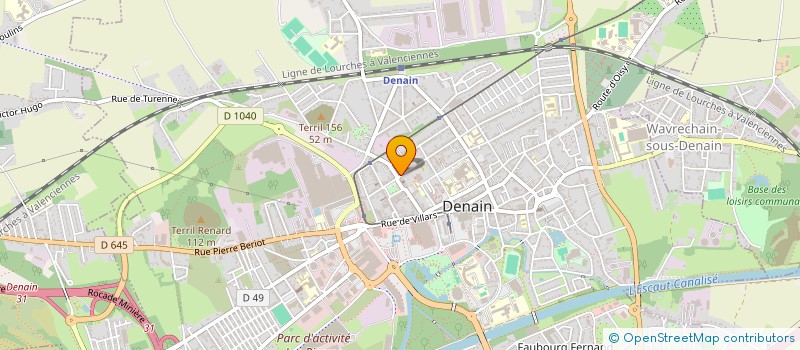 localisation de l'entreprise MADAME RAMONA AVADANEI  DENAIN