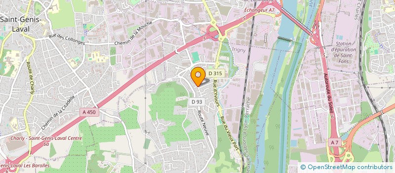 localisation de l'entreprise MADAME RAMONA DOBRICA  IRIGNY