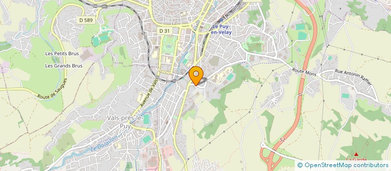 localisation de l'entreprise MADAME RAMONA ELENA LACATUS  LE PUY-EN-VELAY