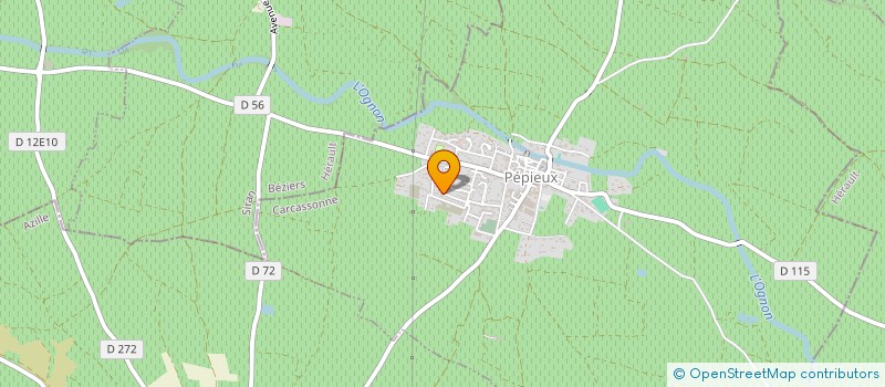 localisation de l'entreprise MADAME RAMONA MORENO  PEPIEUX