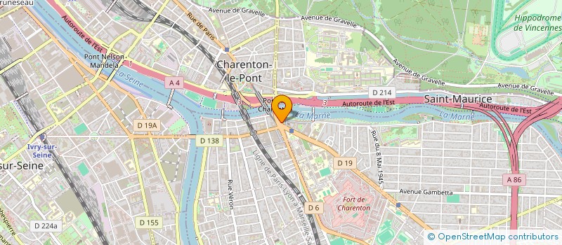 localisation de l'entreprise MADAME RAMONA NOVACOVICI  MAISONS-ALFORT