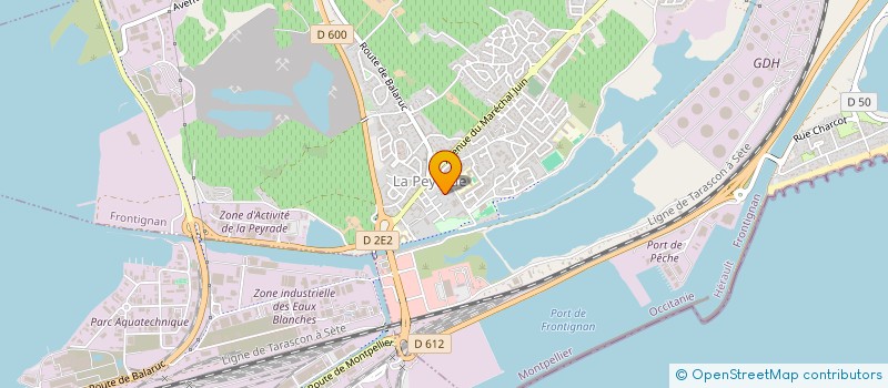 localisation de l'entreprise MADAME RAMONA POP à FRONTIGNAN